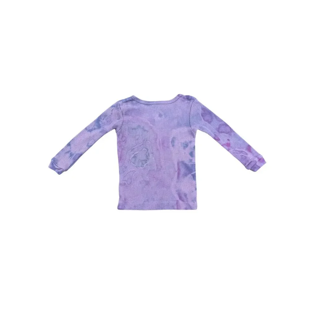 Tie Dye New England Patriots Long Sleeve Shirt | Geode Tie - Reverse Dye